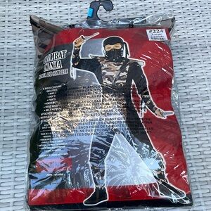 KIDS Ninja 13  Piece Costume Size Large